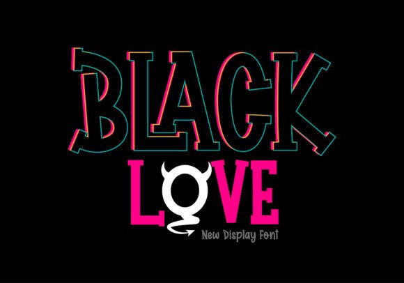 Exploring the Creative Potential of the Black Love Typeface