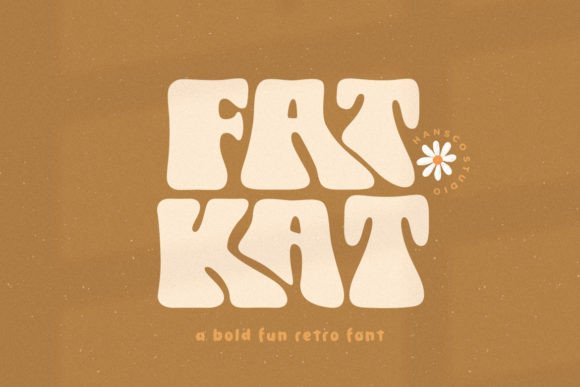 Fat Kat: A Bold Retro Font with a Modern Twist