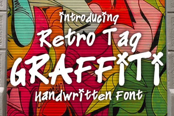 Retro Tag Graffiti: Capturing Urban Vibe in Your Designs