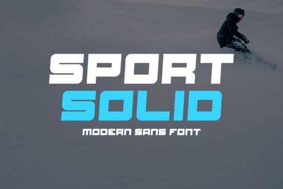 Sport Solid: A Typeface for Bold, Dynamic Designs
