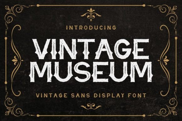 Vintage Museum: A Typeface for Timeless Character